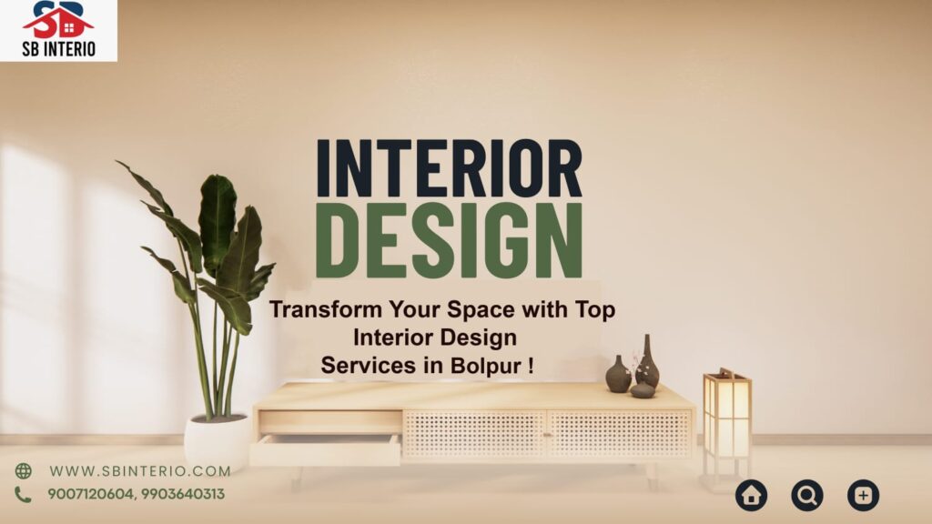 interior design services in bolpur